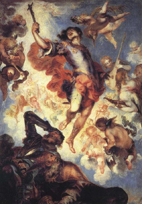 Francisco de Herrera the Younger Triumph of St.Hermengild China oil painting art